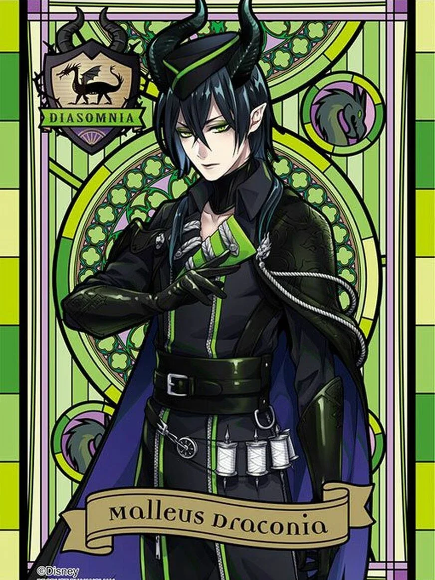 Malleus Draconia Twisted Wonderland Disney Poster