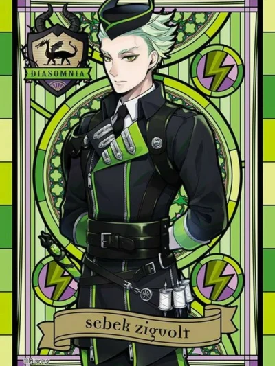 Sebek Zigvolt Twisted Wonderland Disney Poster