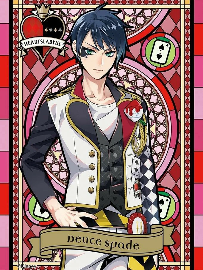 Deuce Spade Twisted Wonderland Disney Poster