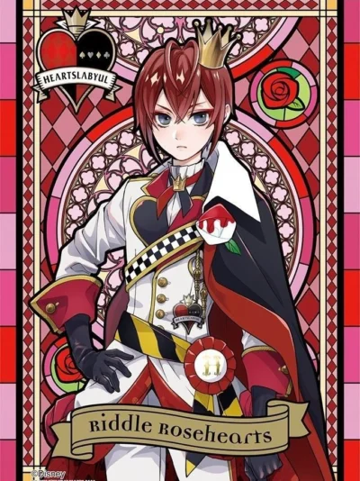 Riddle Rosehearts Twisted Wonderland Disney Poster