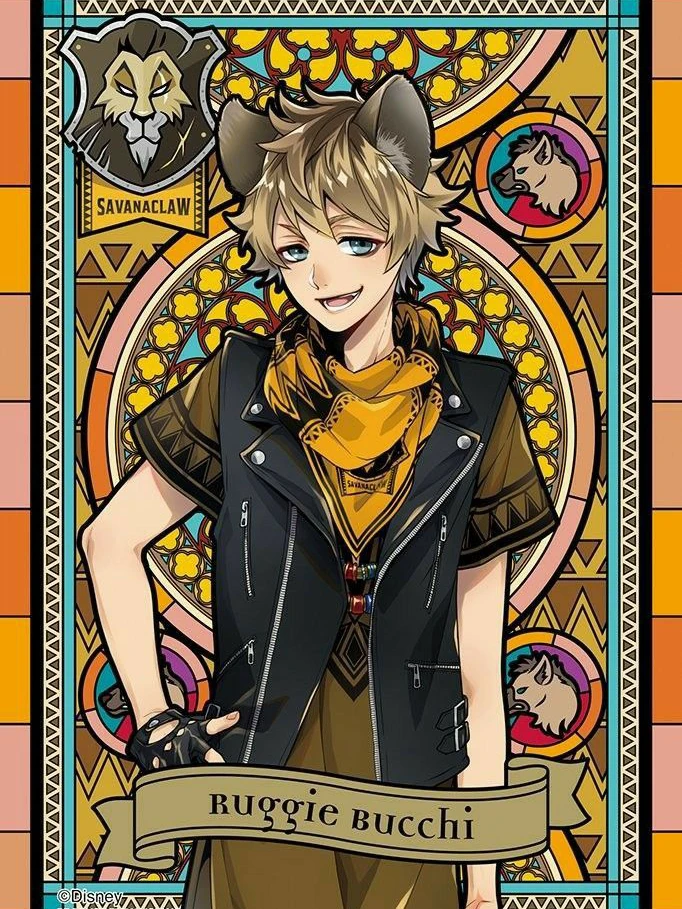 Ruggie Bucchi Twisted Wonderland Disney Poster