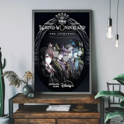 High Quality Twisted Wonderland Anime Wall Art