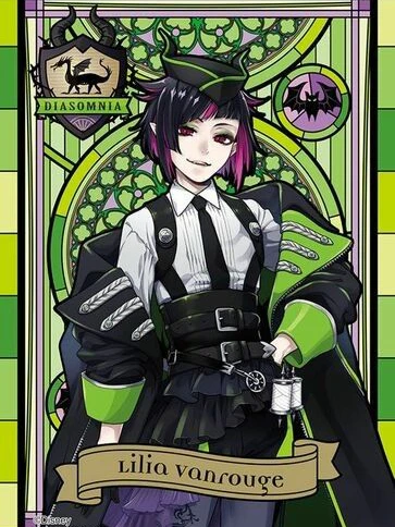 Lilia Vanrouge Twisted Wonderland Disney Poster