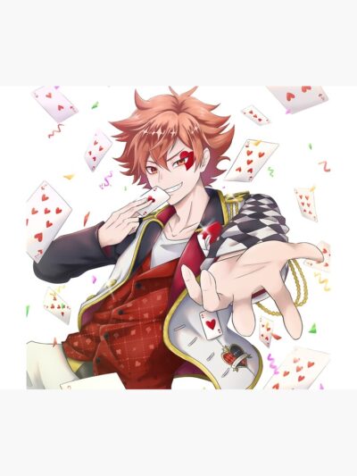 Alternative view of Ace Heart Card Tapestry