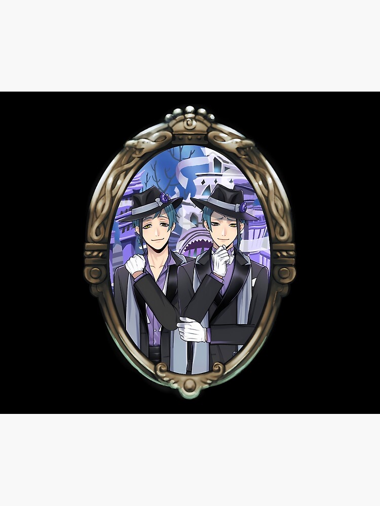 Floyd Leech And Jade Leech Twisted Wonderland Tapestry - Image 2