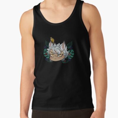 Alternative view of Howling Wolf Non Patern Tank Top