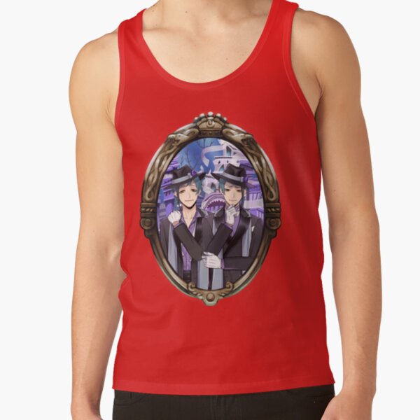 Floyd Leech And Jade Leech Twisted Wonderland Tank Top - Image 4