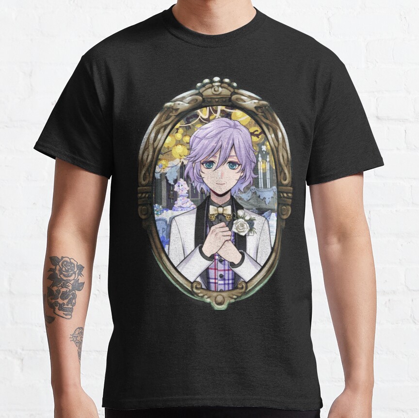 Ghost Marriage Epel Felmier Twisted Wonderland T-Shirt - Image 2