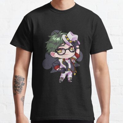 Alternative view of Chibi Trey Clover Dorm Uniform Twisted Wonderland T-Shirt
