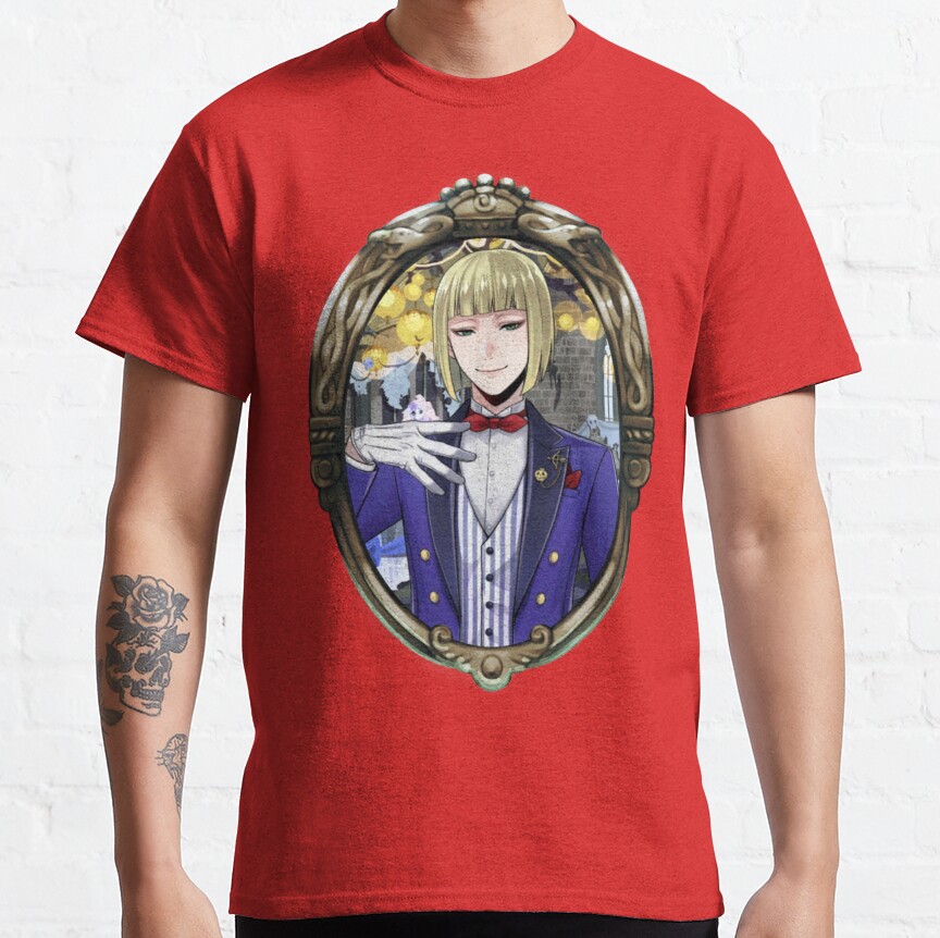 Ghost Marriage Rook Hunt Twisted Wonderland T-Shirt - Image 3