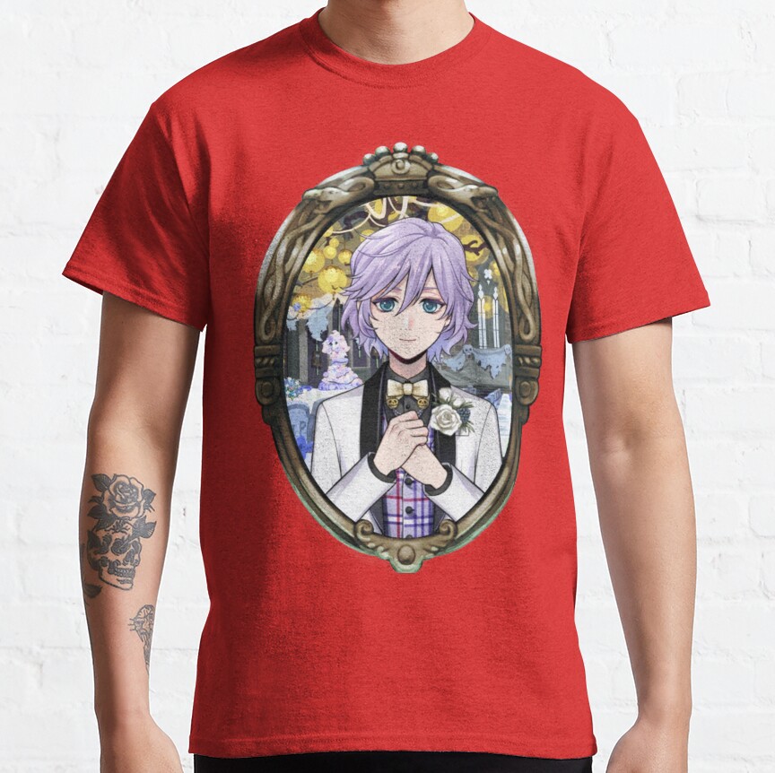 Ghost Marriage Epel Felmier Twisted Wonderland T-Shirt - Image 5