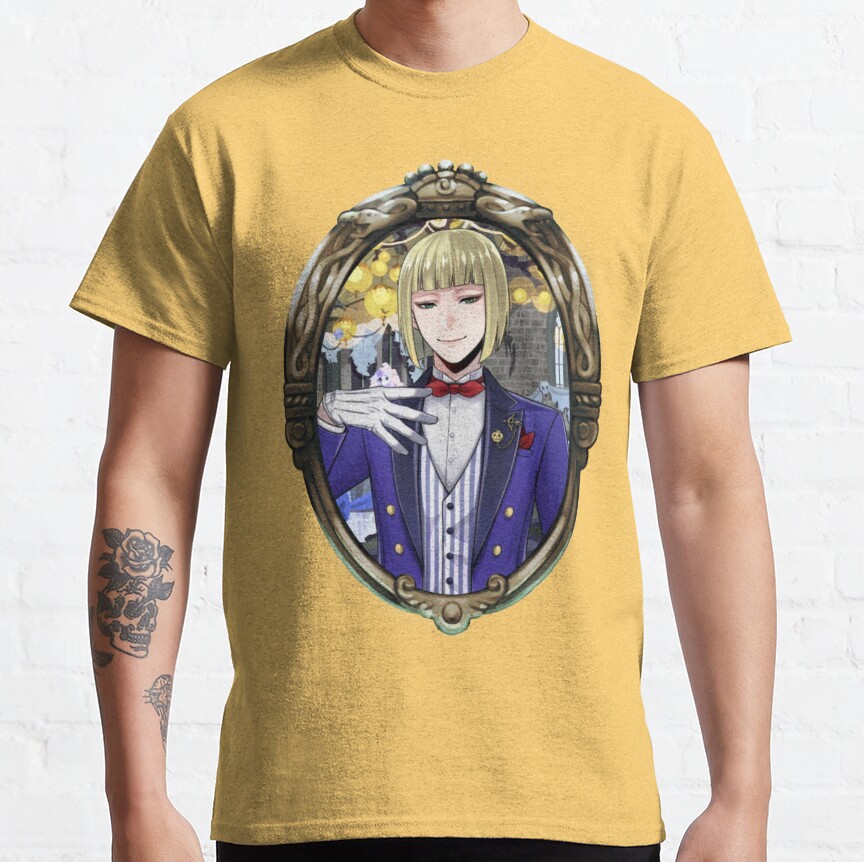 Ghost Marriage Rook Hunt Twisted Wonderland T-Shirt - Image 4