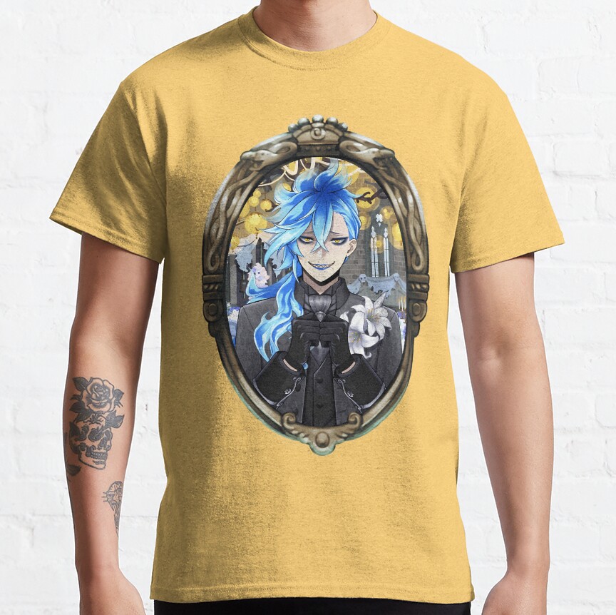 Ghost Marriage Idia Shroud Twisted Wonderland T-Shirt - Image 3