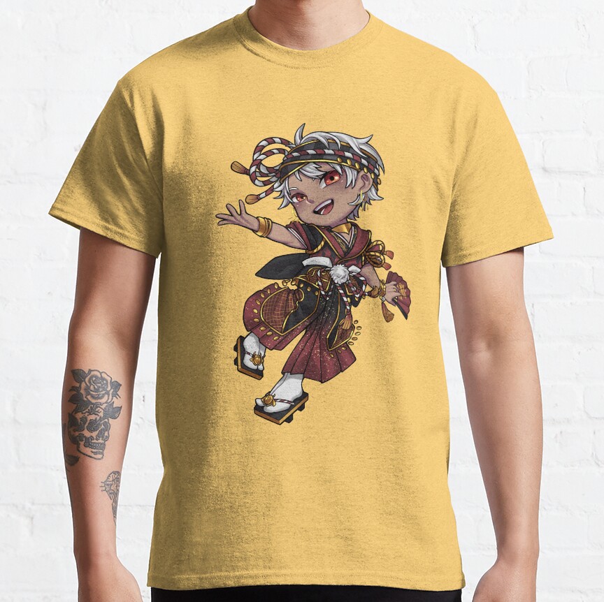 Chibi New Year Kalim Twisted Wonderland T-Shirt - Image 5