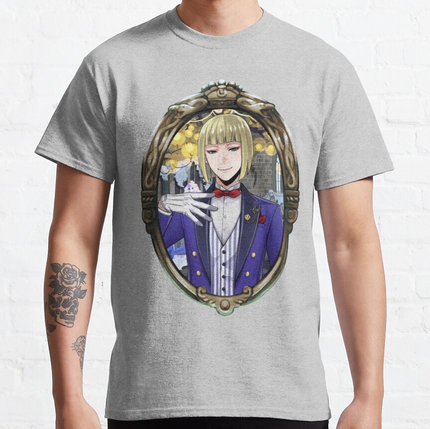 Ghost Marriage Rook Hunt Twisted Wonderland T-Shirt - Image 2