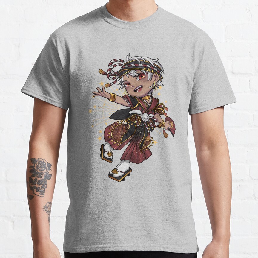 Chibi New Year Kalim Twisted Wonderland T-Shirt - Image 4