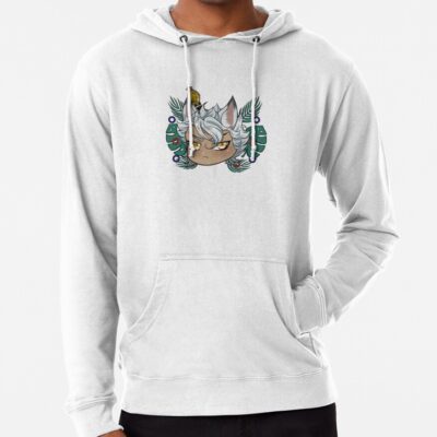 Howling Wolf Non Patern Hoodie