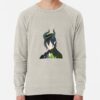 ssrcolightweight sweatshirtmensoatmeal heatherfrontsquare productx1000 bgf8f8f8 29 - Twisted-Wonderland Shop