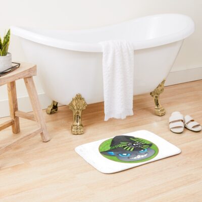 Alternative view of Halloween Grim Twisted Wonderland Bath Mat
