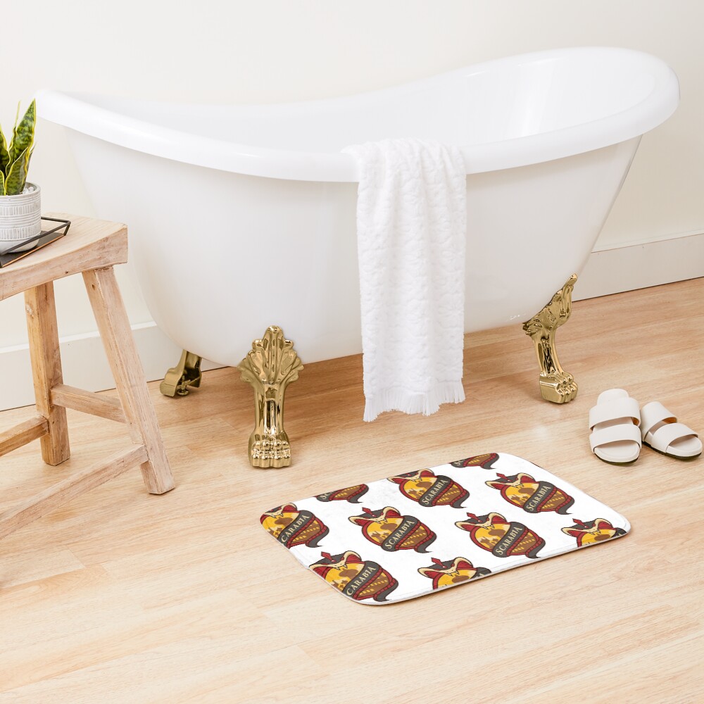 Scarabia Dorm Logo Bath Mat - Image 2