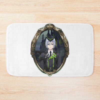 Silver Twisted Wonderland Bath Mat