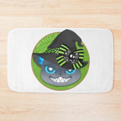 Halloween Grim Twisted Wonderland Bath Mat