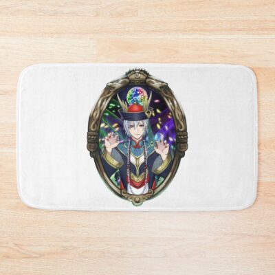 Scary Monsters Silver Twisted Wonderland Bath Mat