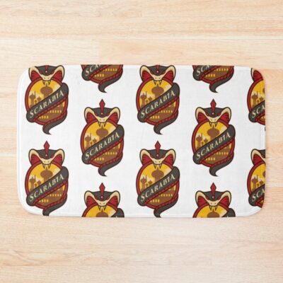 Scarabia Dorm Logo Bath Mat