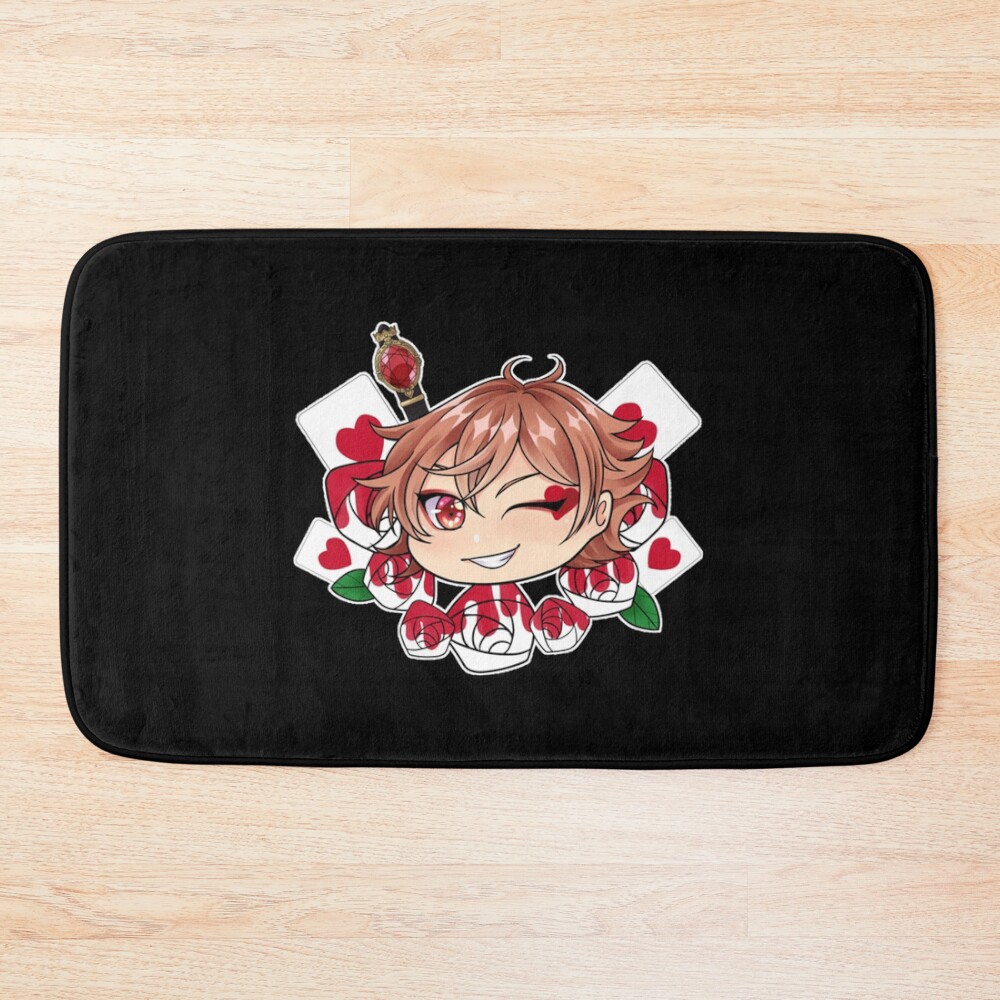 Ace Of Hearts Non Patern Bath Mat