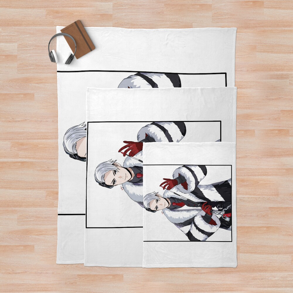 Crewel Design Throw Blanket - Image 3