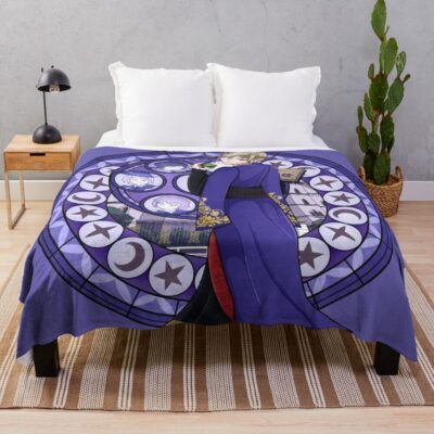 Pomefiore Stained Glass Throw Blanket