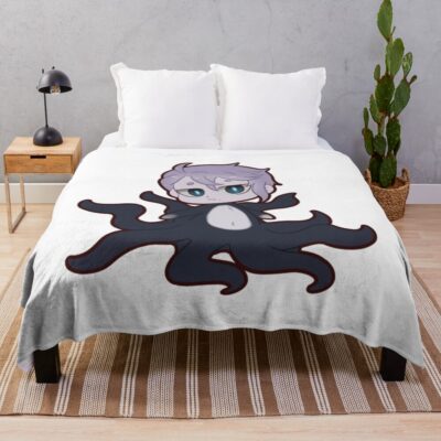 Azul Ashengrotto Throw Blanket