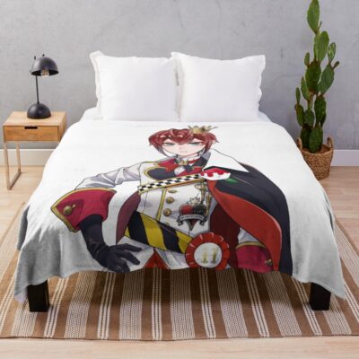 Riddle Rosehearts Throw Blanket