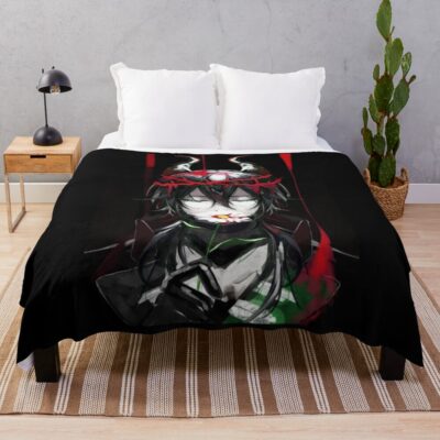 Malleus Draconia Twisted Wonderland Wiki Throw Blanket