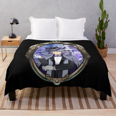 Azul Ashengrotto Twisted Wonderland Throw Blanket