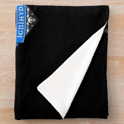 Alternative view of Night Raven College And Dorms Twisted Wonderland Throw Blanket