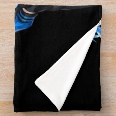Alternative view of Idia Shroud With Blue Jacket Throw Blanket