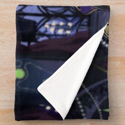 Alternative view of Best Character Twistedwonderland Is Leonakingscholar Throw Blanket