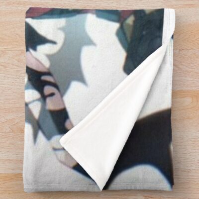 Alternative view of Will You Give Me Your Hand Riddle Throw Blanket