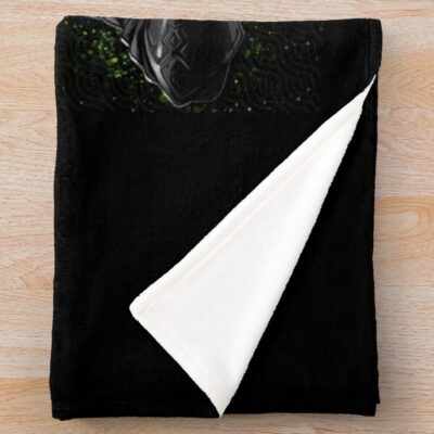 Alternative view of Malleus Draconia Twisted Wonderland Throw Blanket