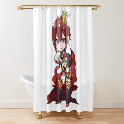Chibi Riddle Rosehearts Shower Curtain