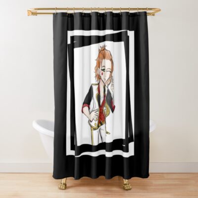 Cater Long Shower Curtain