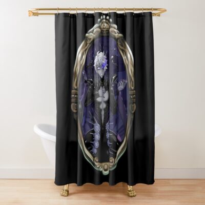 Overblot Azul Ashengrotto Twisted Wonderland Shower Curtain