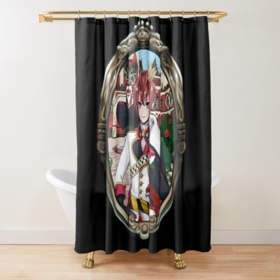 Riddle Rosehearts Twisted Wonderland Shower Curtain