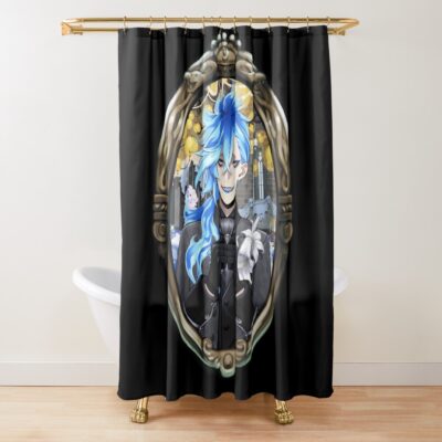 Ghost Marriage Idia Shroud Twisted Wonderland Shower Curtain