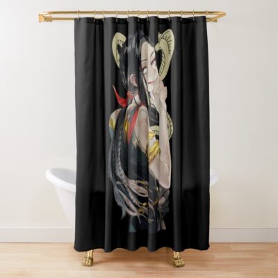 Jamil Viper Twisted Wonderland Shower Curtain