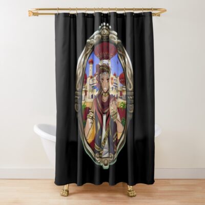 Kalim Al Asim Twisted Wonderland Shower Curtain