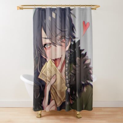Arisugawa Dice Shower Curtain