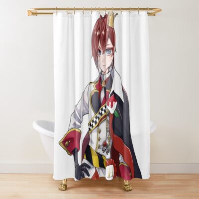 Riddle Rosehearts Shower Curtain
