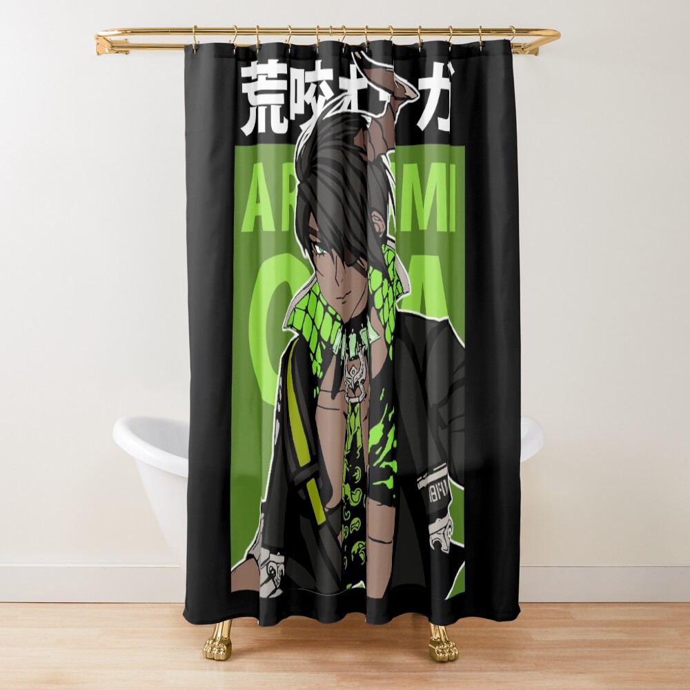 Holostars Aragami Oga Shower Curtain